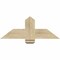 Ekena Millwork Eugene Rough Sawn Timber Gable Bracket, Douglas Fir, 36"W x 13"H x 2"D x 6"F, 9/12 Pitch GBW036X13X0206EUG00RDF - alternate 1